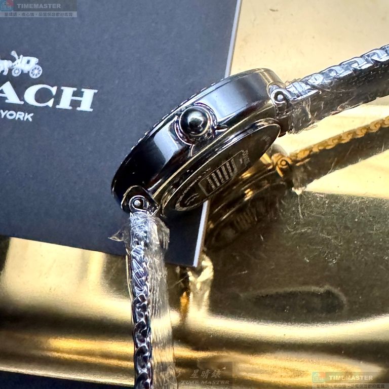 [星晴錶業]COACH手錶,28mm,CH00253貝母, 淺藍色錶面銀錶殼銀色米蘭錶帶款, , large