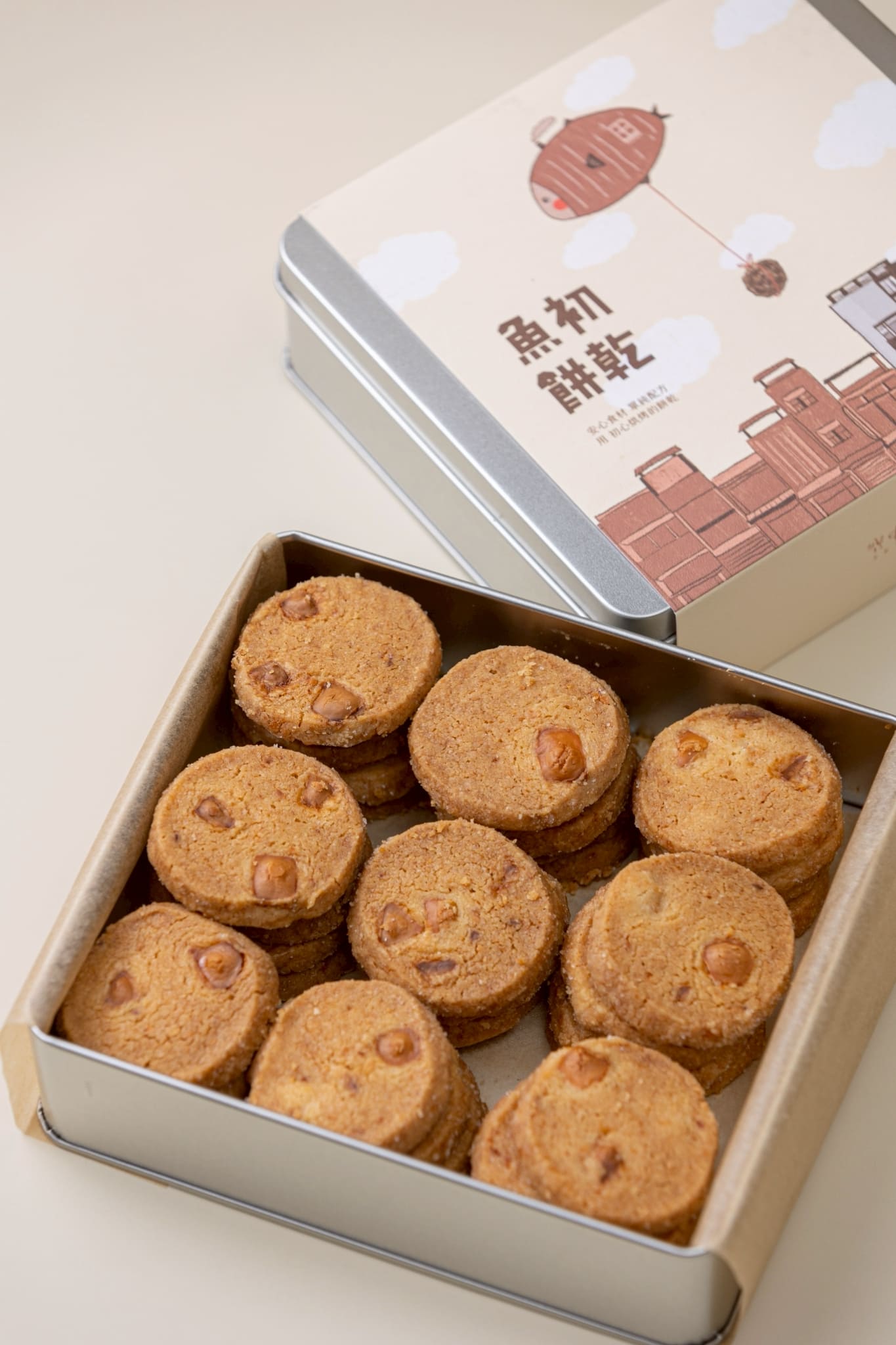 【空中的魚】原味乳酪餅乾(3盒/組), , large