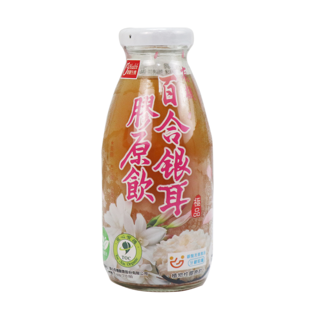 康健生機有機百合銀耳膠原飲290ml, , large