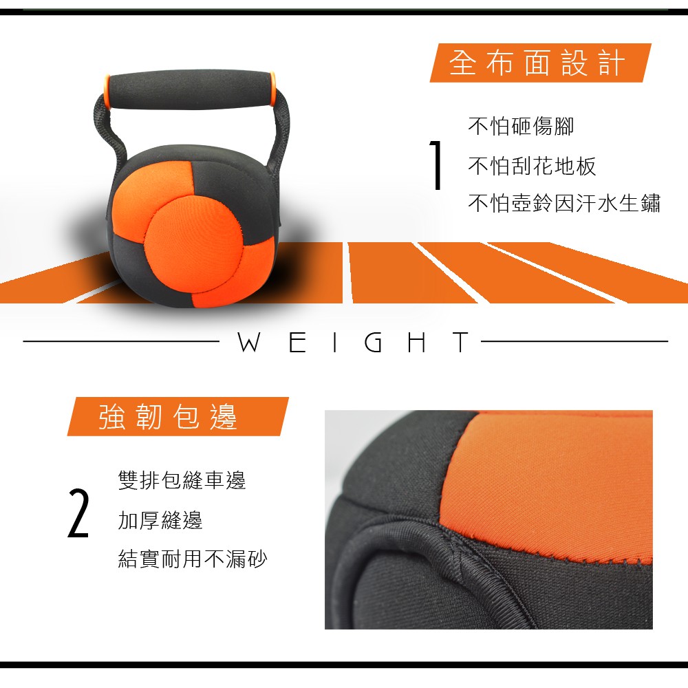 【MACMUS】運動壺鈴｜2公斤壺鈴｜2KG Kettlebell｜軟式壺鈴｜女性專用壺鈴｜適合重量訓練、健身、塑身, , large