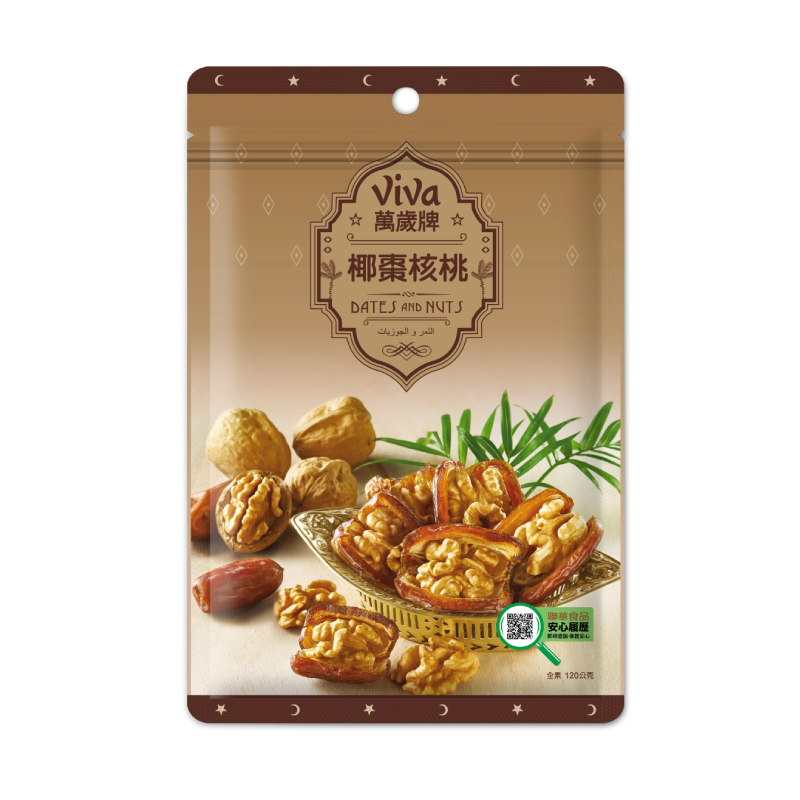 萬歲牌椰棗核桃, , large