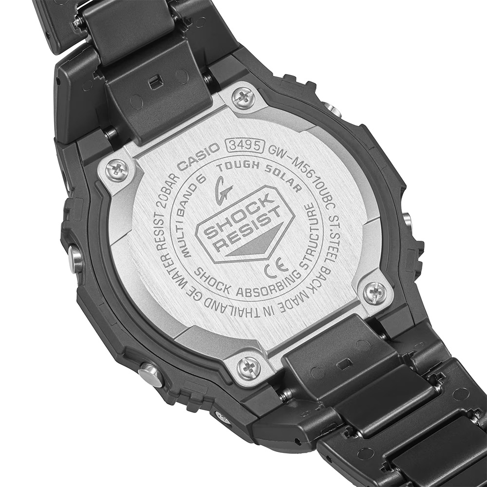 CASIO 卡西歐G-SHOCK 經典方形太陽能電子錶 手錶 學生錶 送禮 禮物 推薦(GW-M5610UBC-1), , large
