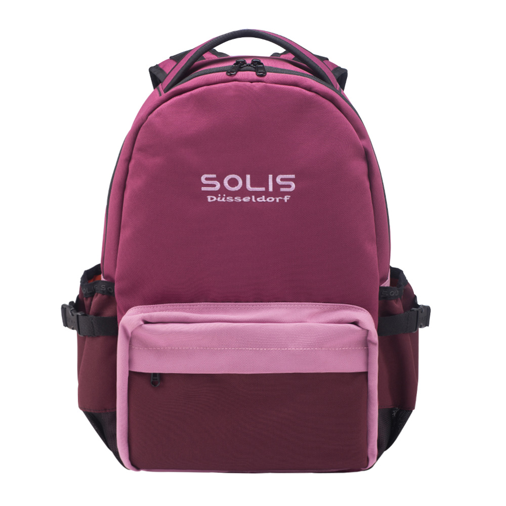 SOLIS 漸變調色盤ONES系列 13吋電腦後背包-可套行李箱拉桿-蘇芳紫, , large