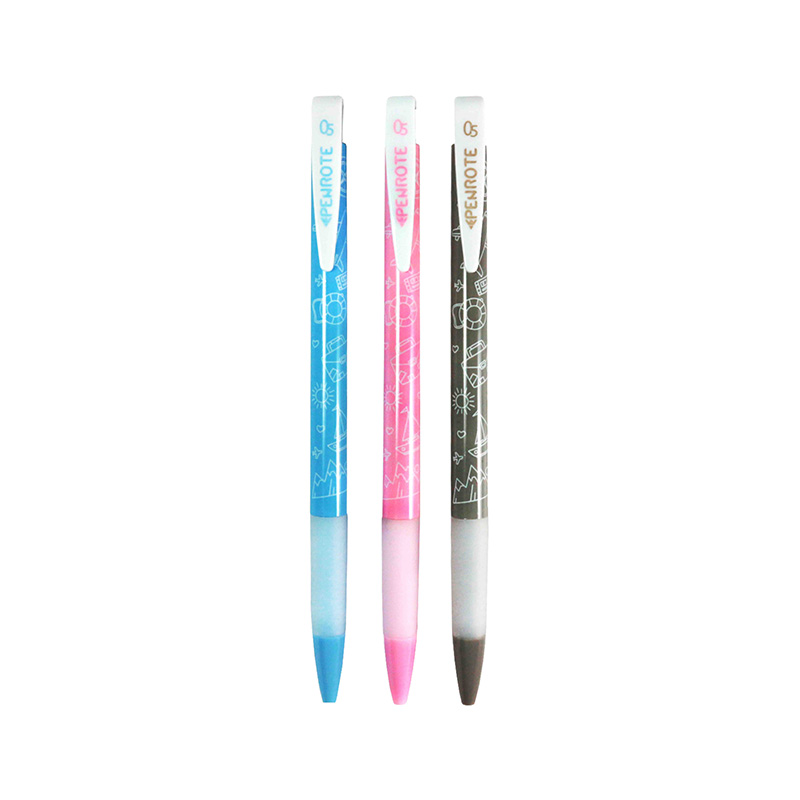 Love Travel Oil-Based Ballpoint Pen-Red, , large