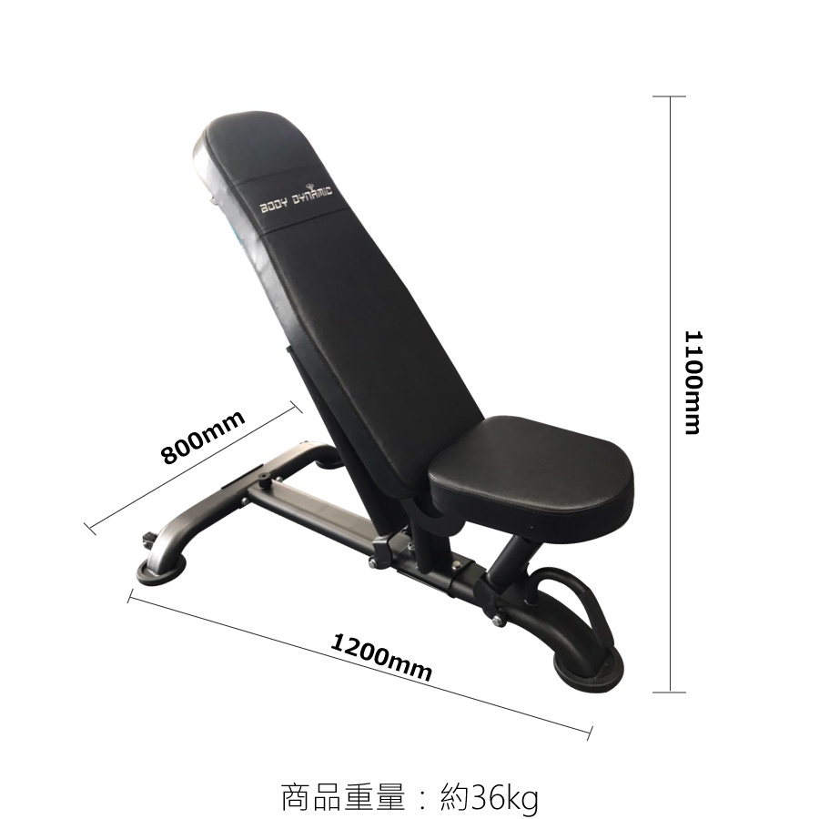 【德旺健身器材】 TO-B701輕商用多功能訓練椅, , large