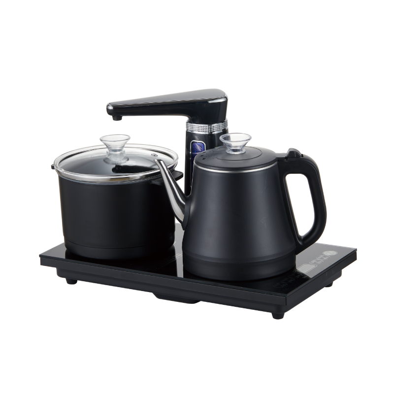 【SONGEN松井】雙享泡自動補水品茗泡茶機/快煮壺/電水壺/茶具組(SG-1372加贈PC食品級淨水桶), , large