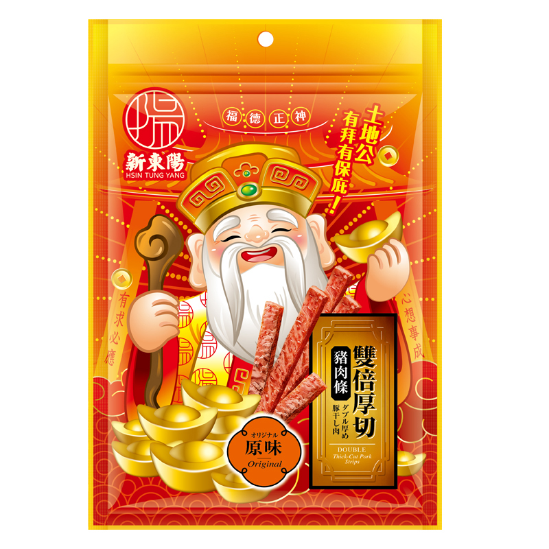 新東陽雙倍厚切豬肉條90g, , large