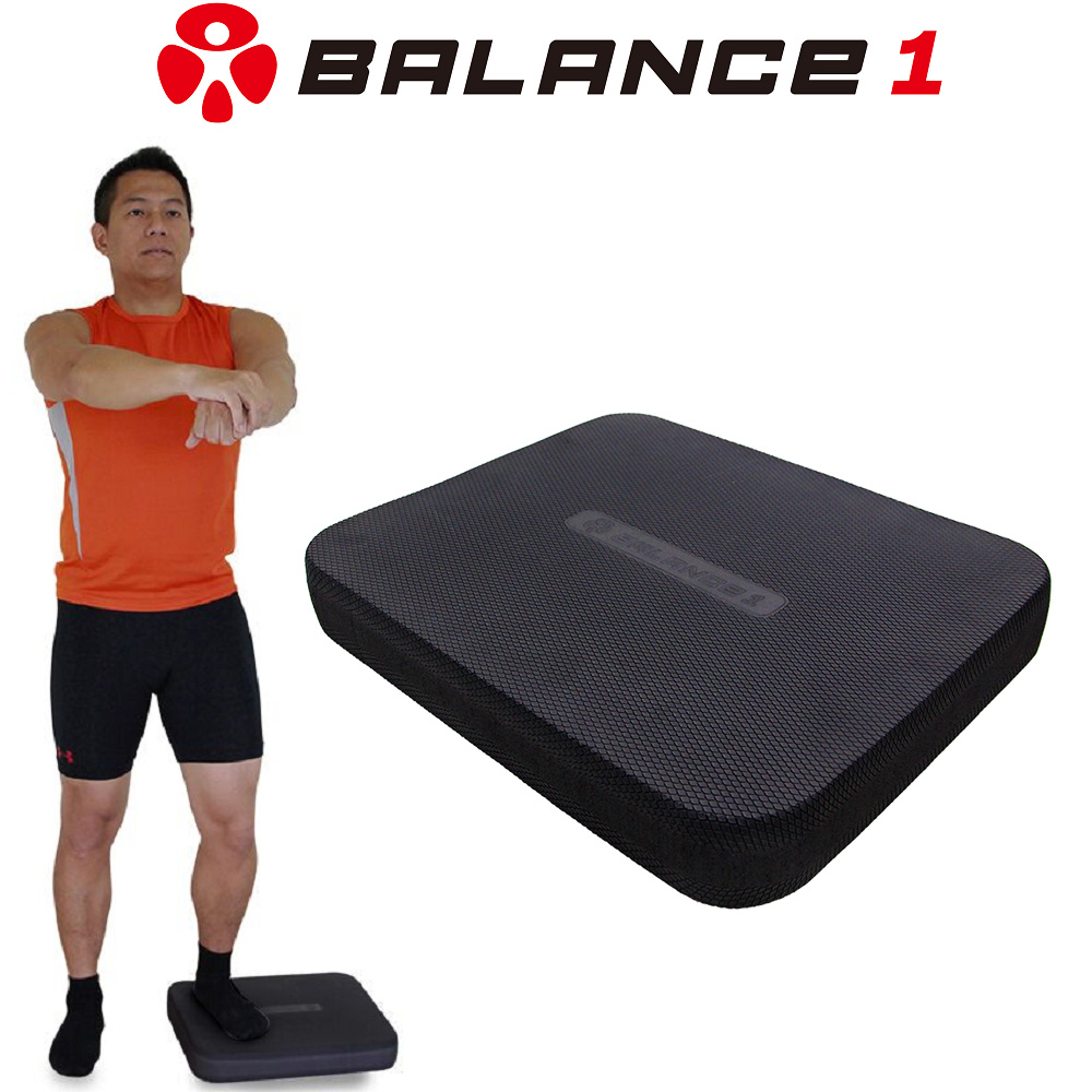 [逸承創意] BALANCE 1 核心健身平衡墊 黑色, , large