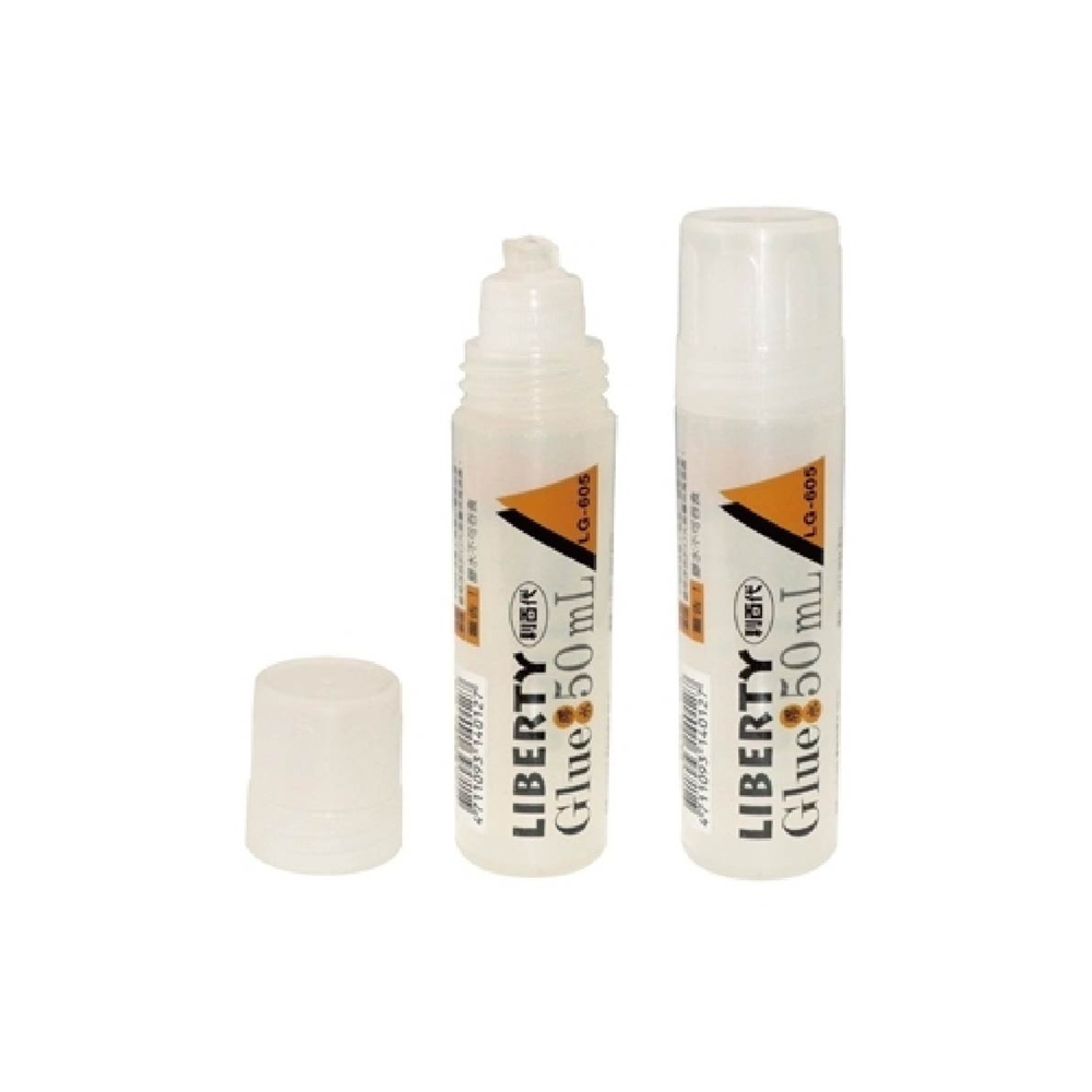 LIBERTY 利百代 事務用 斜角 膠頭 膠水 50ml /個 LG-605, , large