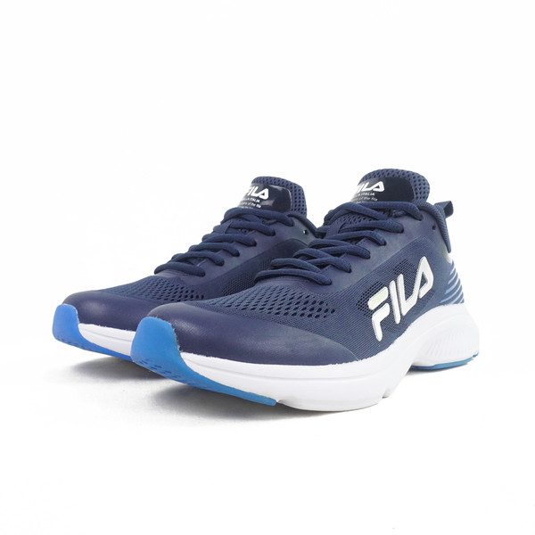 Fila 1-j335x-331 男 慢跑鞋 緩衝 彈力 深藍 [1-J335X-331], , large
