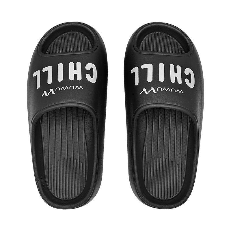 Indoor Slippers, 黑25.5-27.5, large