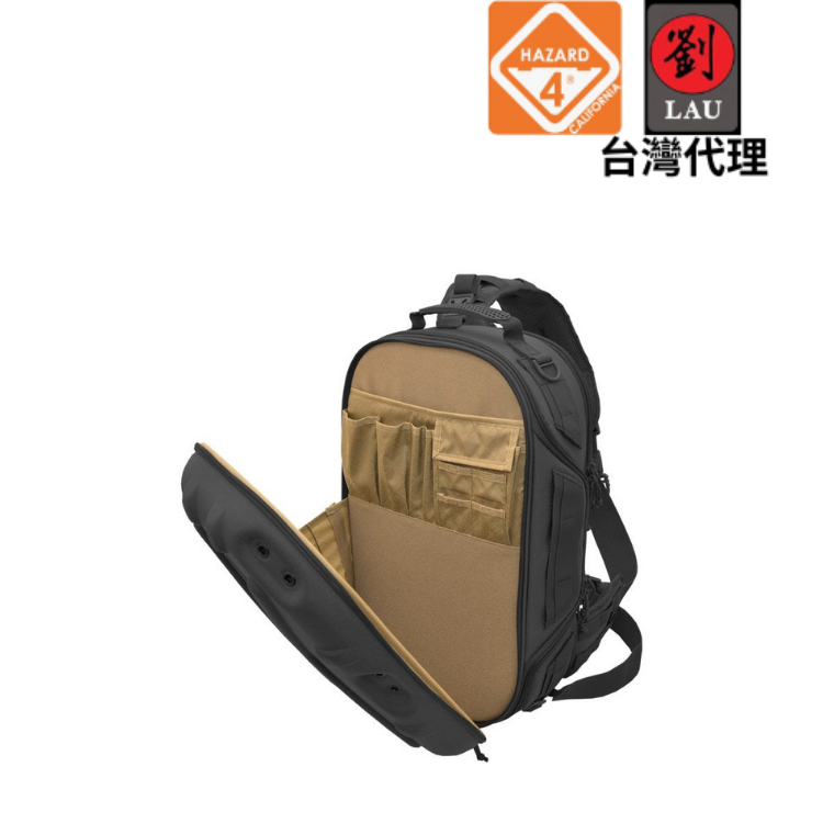 [劉氏國際]HAZARD 4 BS-PBS-BLK 硬殼單斜肩筆電包(黑), , large