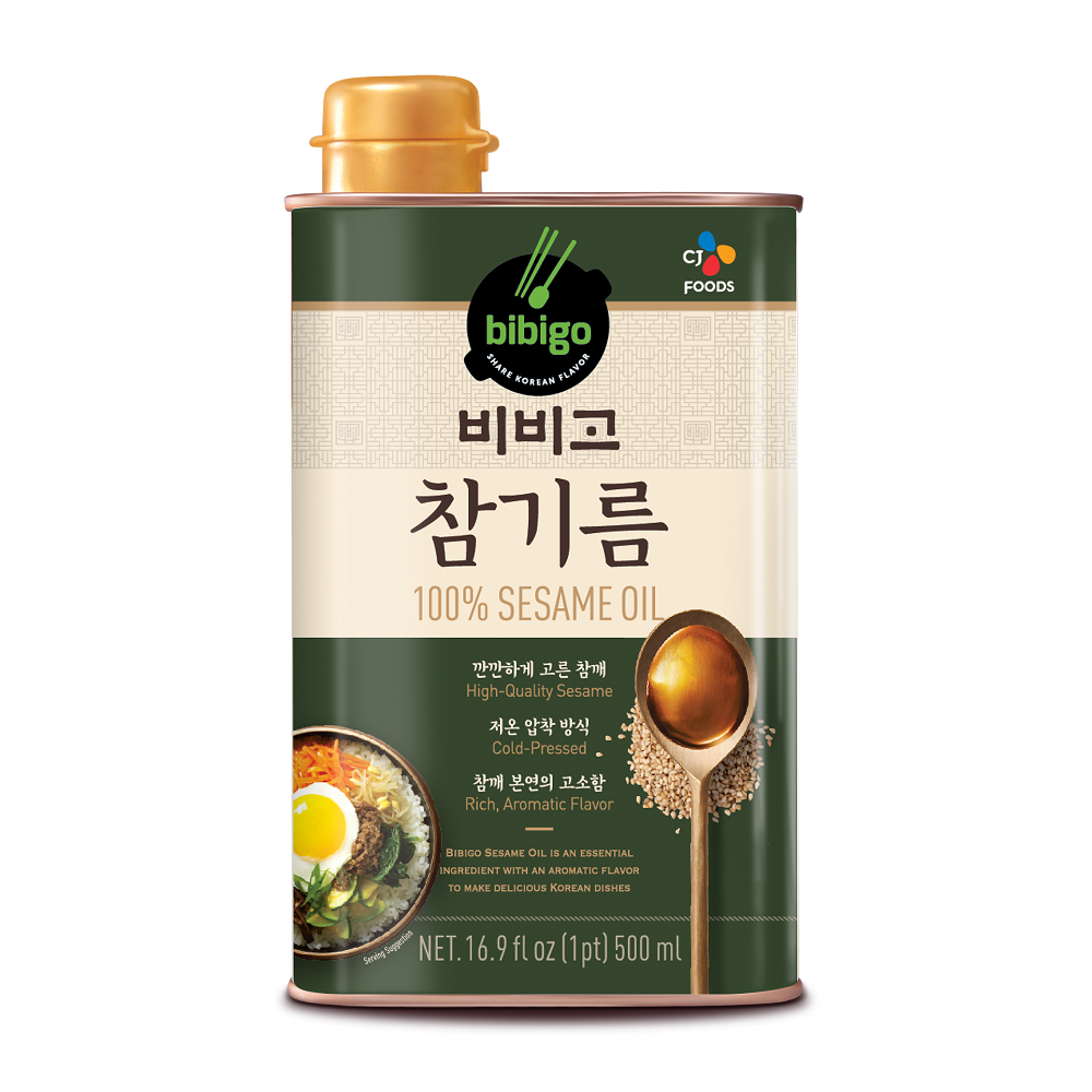 CJ Bibigo sesame oil 500ml, , large