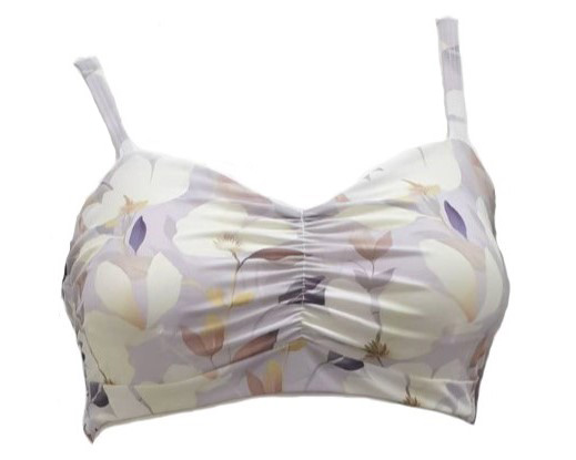 QXHEE.T.Made in Taiwan, front wrinkled shape, drag bust and back cross high waist swimsuit (fresh leaf/apple green/indigo blue/show off red) ready for sale, , large
