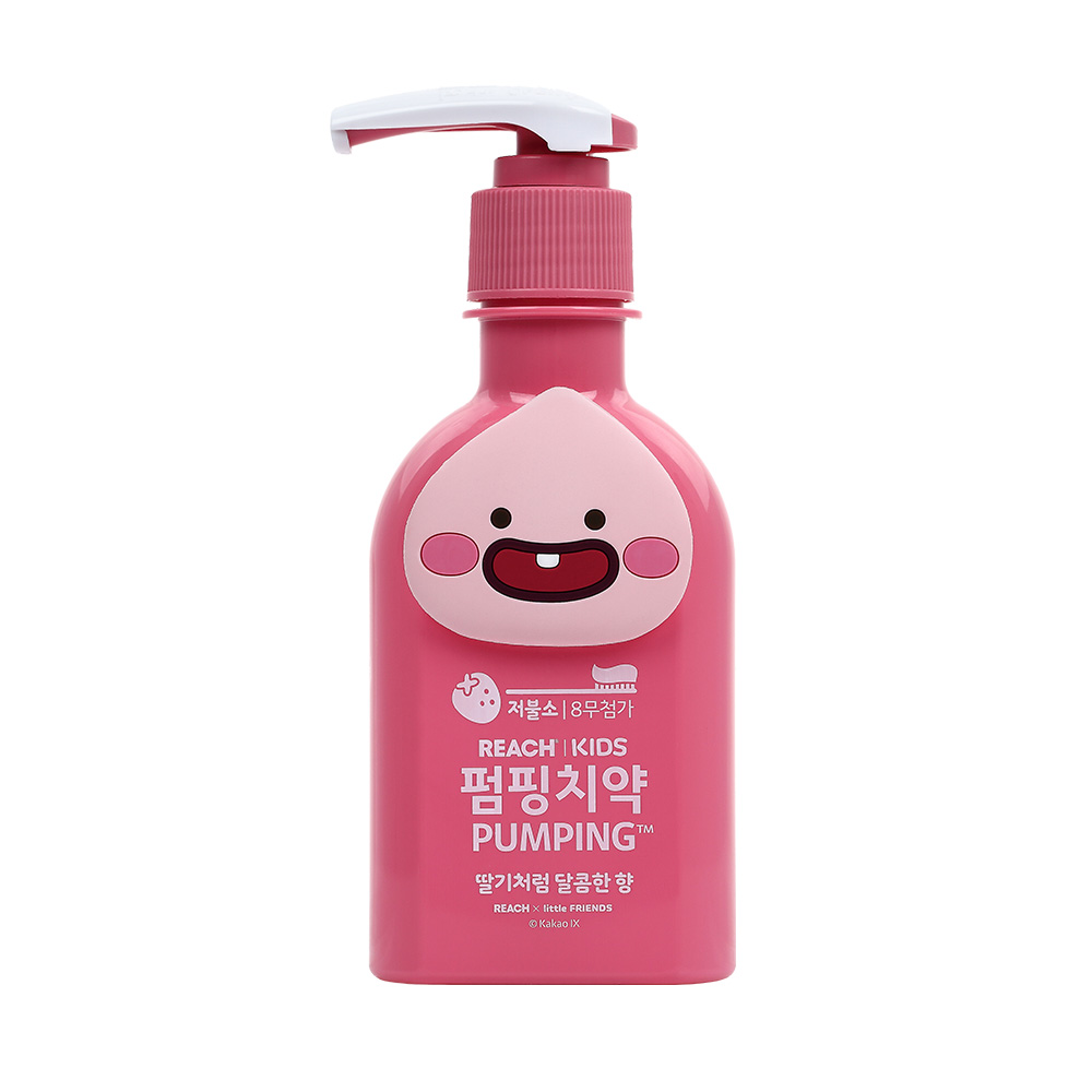 Reach Kids pumping toothpaste Apeach, , large