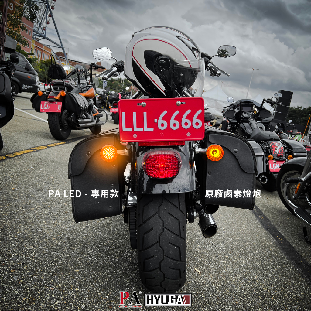 哈雷專用 LED方向燈燈泡 P21W 1156 黃光 48晶 SMD LED 哈雷子彈型燈具專用【PA LED】, , large
