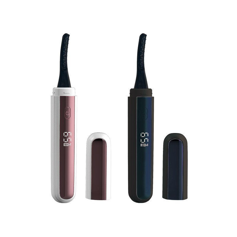 Electric Heated Eyelash Curler-White coffee, , large