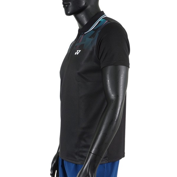Yonex Polo 男 短袖 上衣 網球 運動 休閒 舒適 透氣 機能 吸汗 快乾 台製 黑 [11011TR007], , large