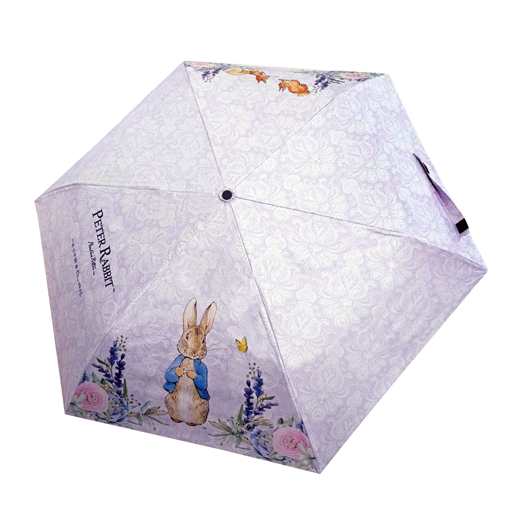 【世豐】Peter Rabbit 比得兔輕量雨傘-優雅高貴紫, , large