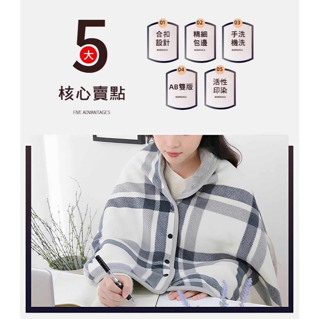 【Hilton 希爾頓】遠紅外線多功能毯被 7/1-7/31 滿千送【AOC】超聲波智能電動牙刷1個, , large