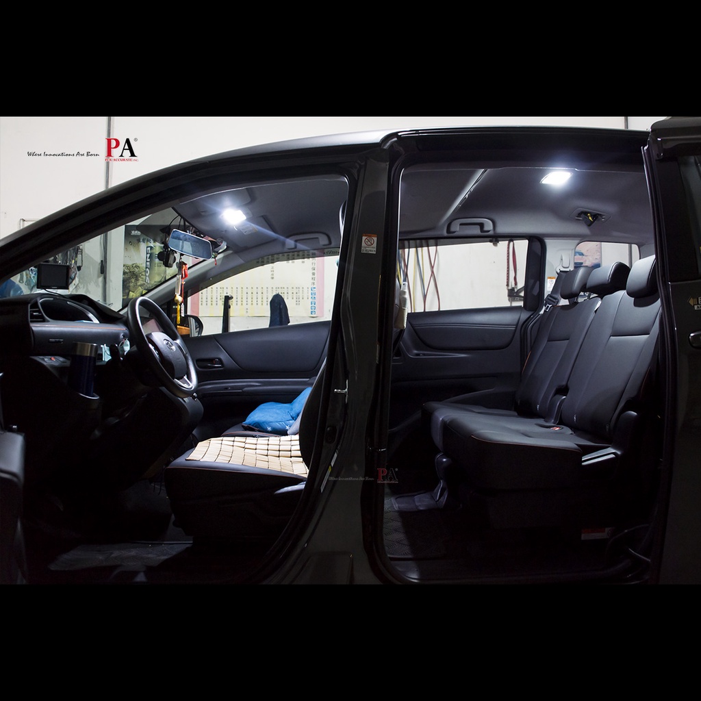 【PA LED】Toyota Sienta LED 套餐 小燈 室內燈 倒車燈 後車廂燈 牌照燈, , large
