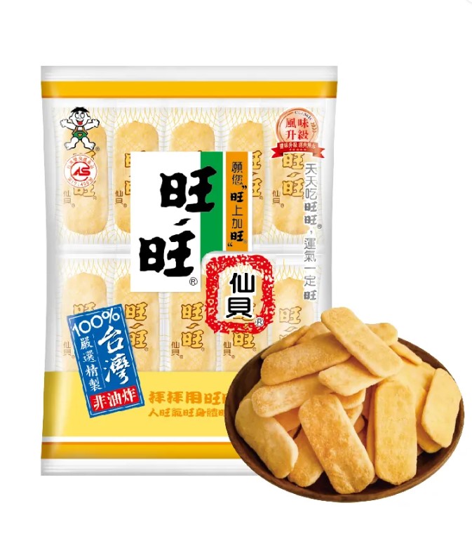 【普渡拜拜】旺旺 旺旺仙貝/雪月（10包）, , large