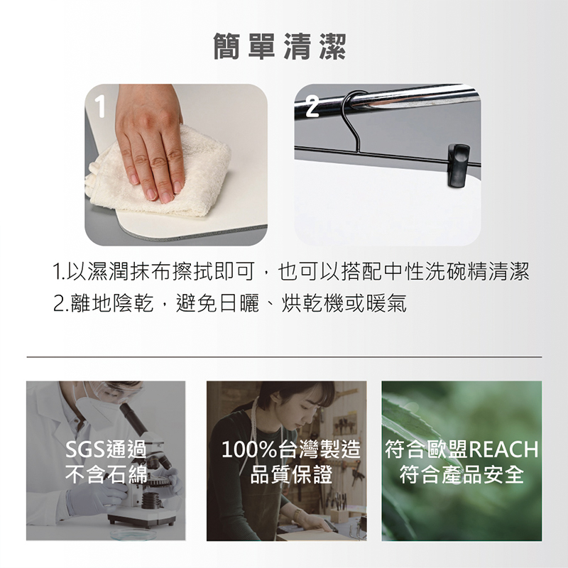 【Monster】 Soft Diatomaceous Earth Absorbent Sink Draining Mat (45x30cm) &ndash; Gray, , large