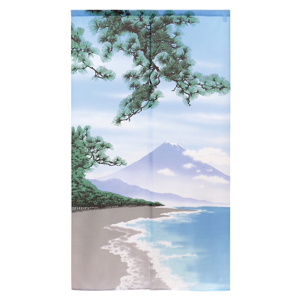 日本製【コスモ】長門簾《夏季富士山》, , large