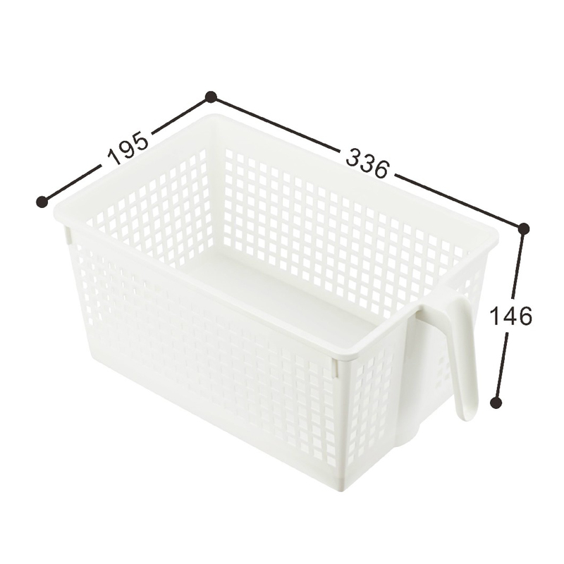 P5-0053 Storage Basket w/Handle (L), , large