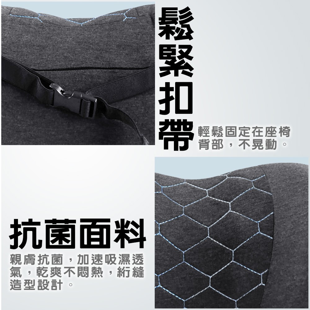 [威力車坊]【Relass】FUN快舒抗菌記憶棉頸枕, , large