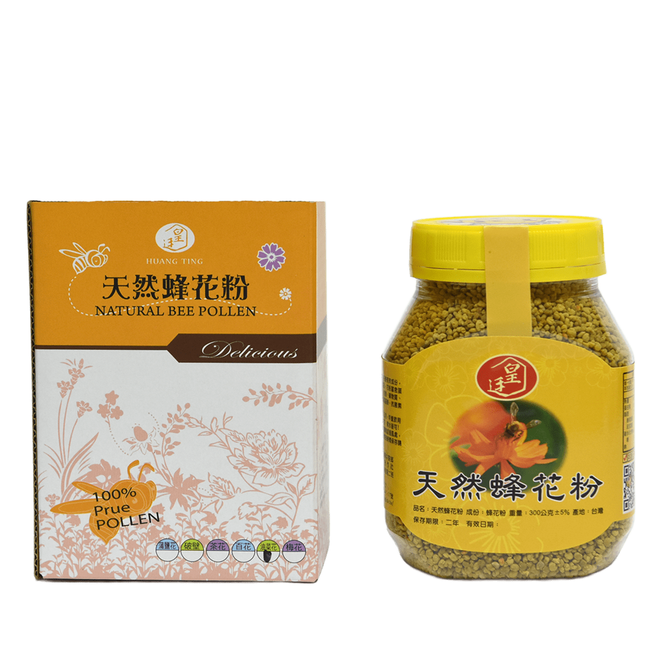 [皇廷] A+油菜花蜂花粉300g瓶裝, , large