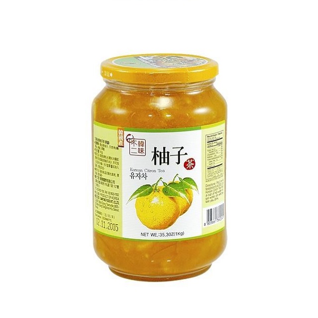 韓味不二生黃金柚子茶(果醬), , large