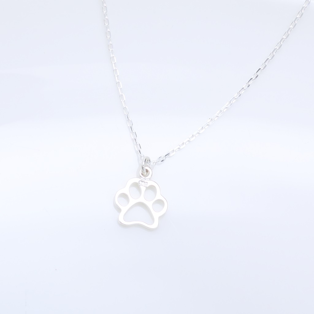 【Angel & Me】Cat Paw s925 sterling silver necklace Birthday gift, , large