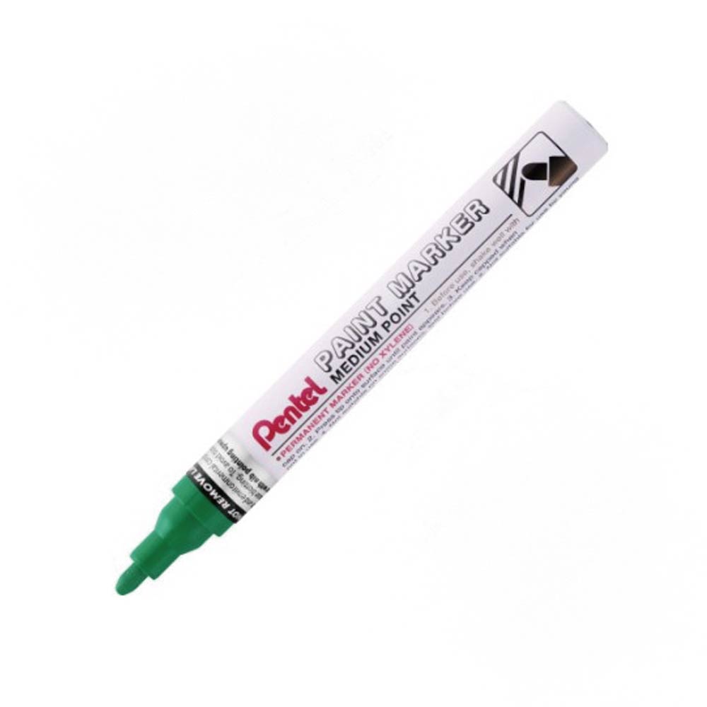 【Pentel 飛龍】彩色油漆筆 粗字 2.0mm 16色 /支 MMP10 - 銀色, , large