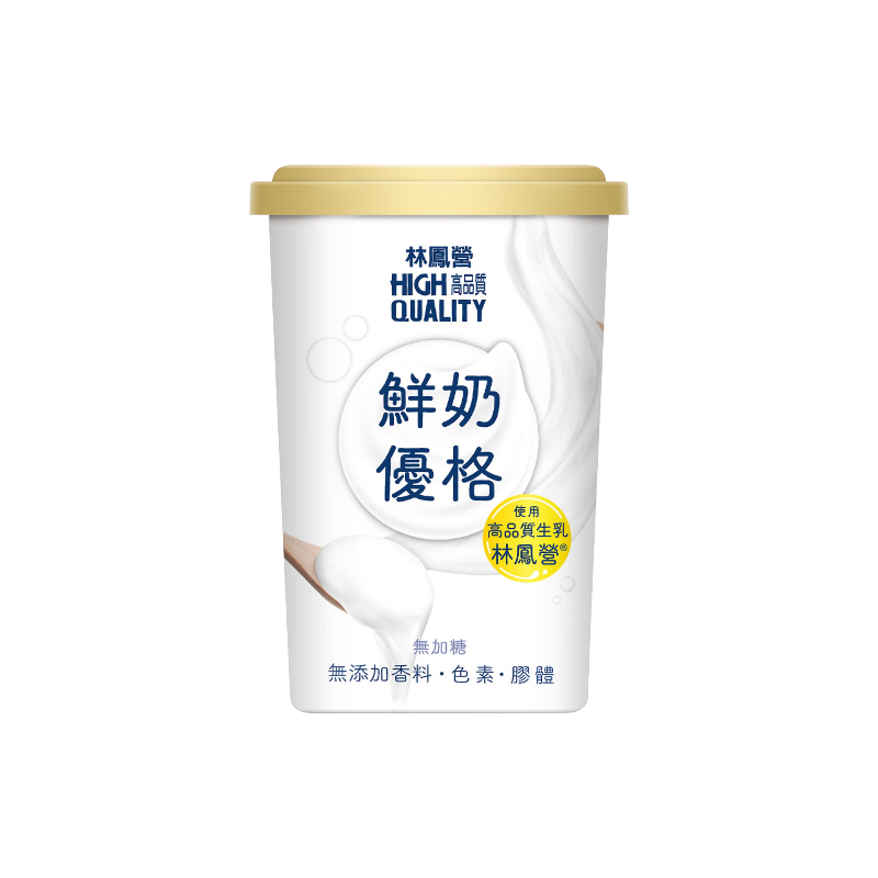 林鳳營精品鮮奶優格400g, , large