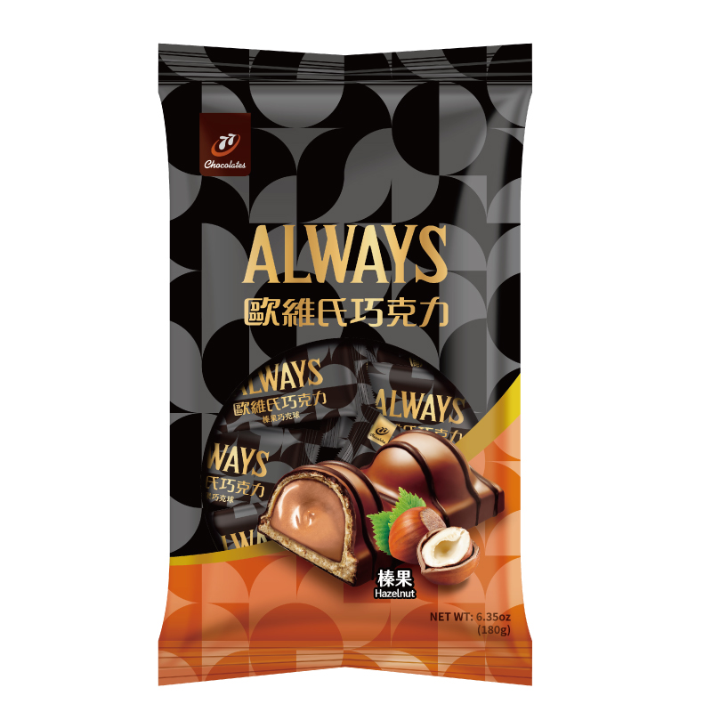 歐維氏榛果巧克球180g, , large