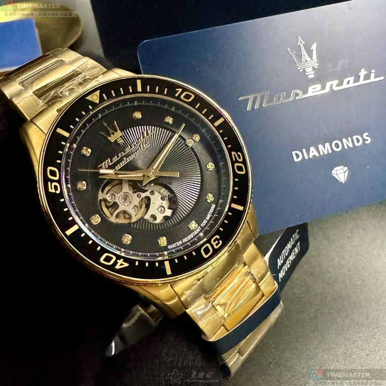 [TIMEMASTER] MASERATI watch, 44mm, R8823140003, , large