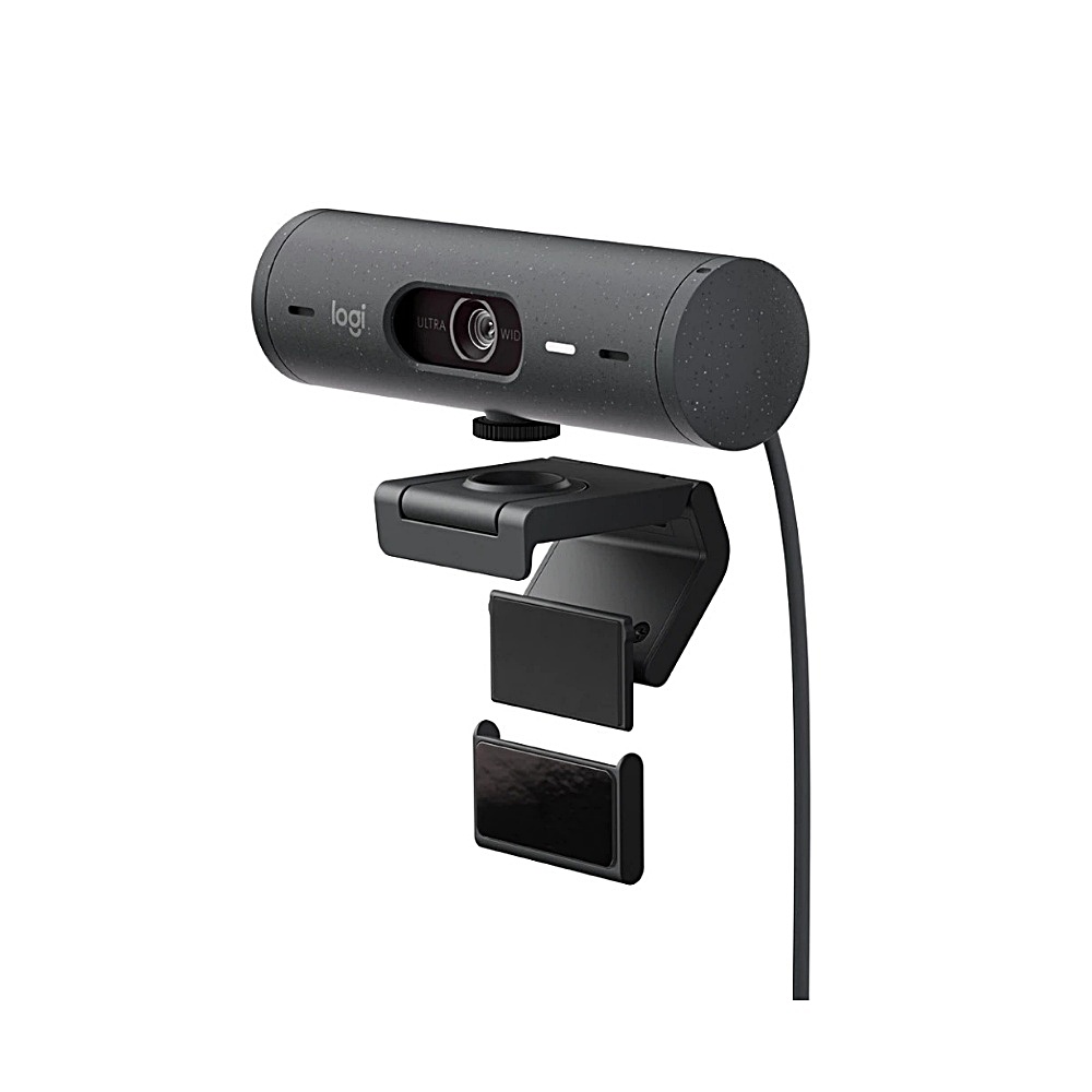【 Logitech 羅技 】Brio 500 石墨黑 降噪麥克風 廣角鏡頭 網路攝影機, , large