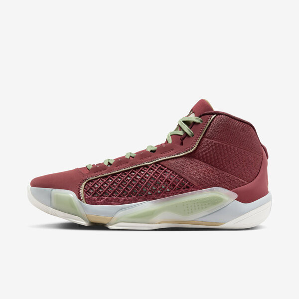 [Kixpress] Nike Air Jordan XXXVIII 男 籃球鞋 喬丹 球鞋 實戰 新年 龍年 暗紅 [FQ8896-600], , large