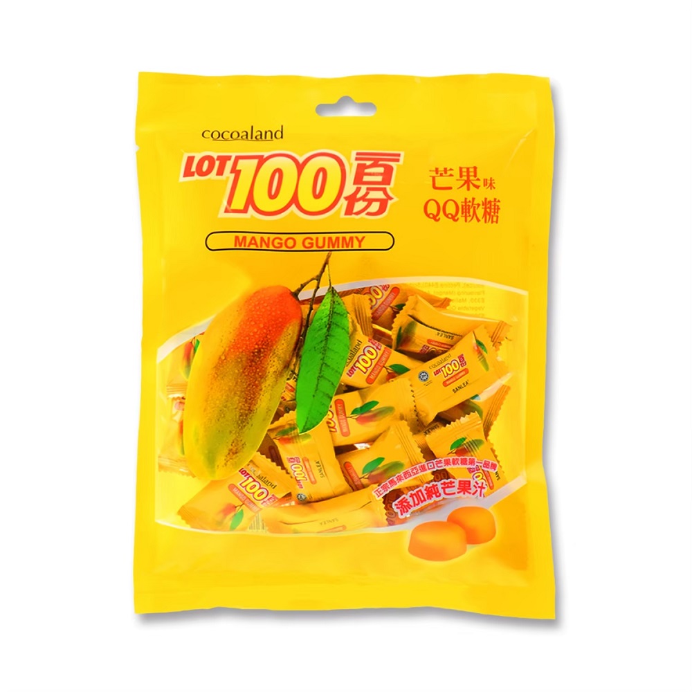 Lot 100 Mango Gummy, , large