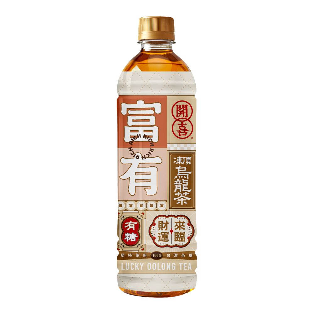 【德記洋行旗艦館】開喜凍頂烏龍茶有糖款575mlx24入/箱, , large