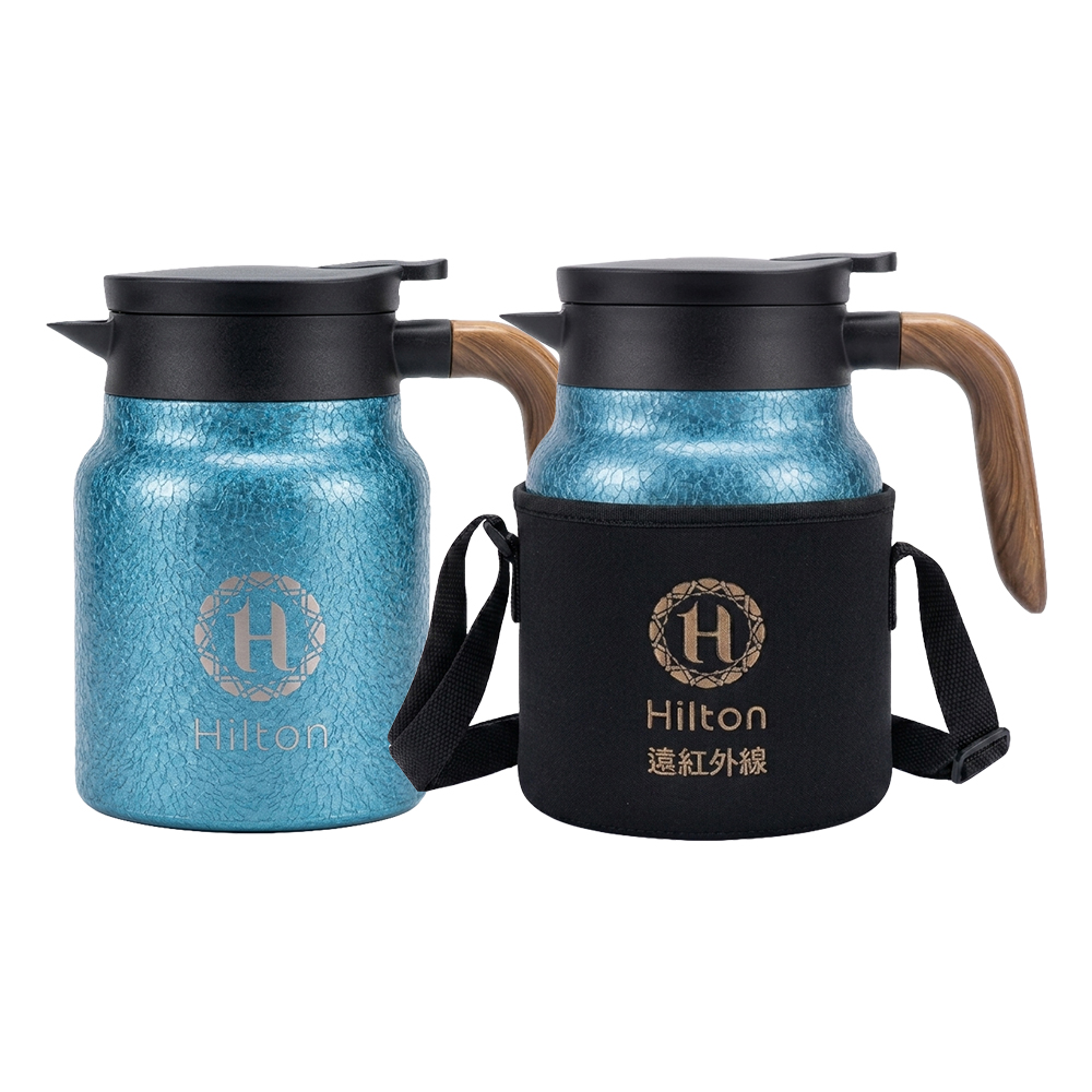 《Hilton 希爾頓》遠紅外線覆鈦能量燜茶壺-1000ml(K0011-A), , large