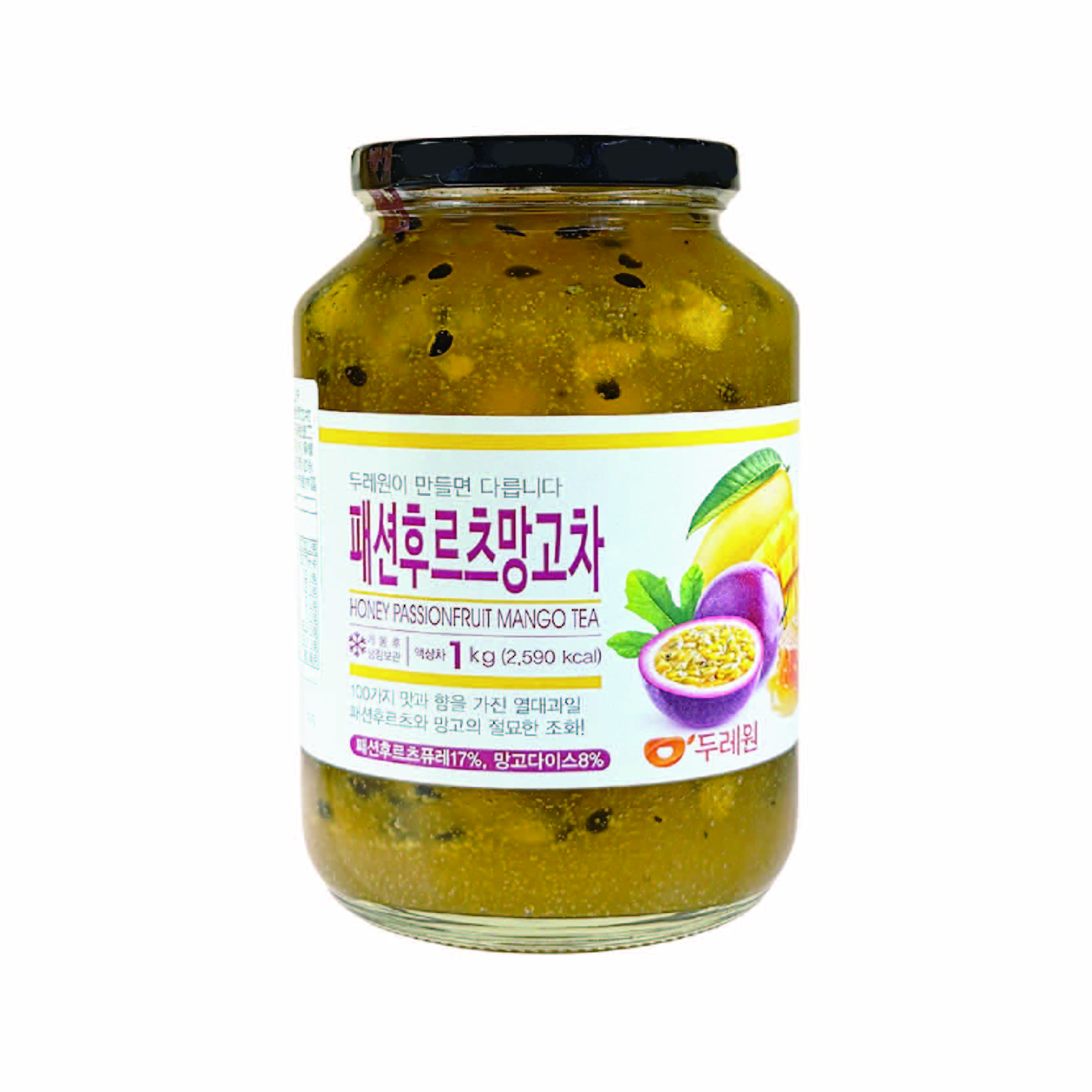 都來旺-蜂蜜百香果芒果茶1kg, , large