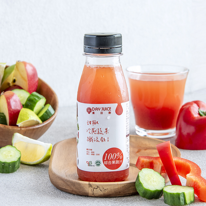 【Day Juice】Cold Pressed Fruit and Vegetable Fiber Drink 12 Bottles Set - Three Color Latte Set - Spring and Summer (Fiber 1.6.9 4 Bottles), , large