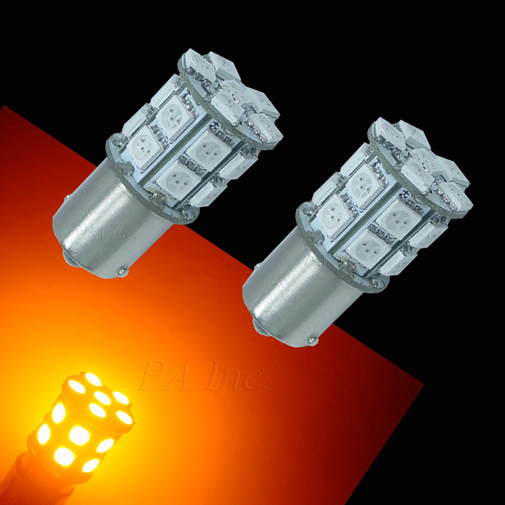 【PA LED】1156 單芯 平角 20晶 60晶體 SMD LED 倒車燈 日行燈 煞車燈 方向燈 後霧燈 七色可選, , large