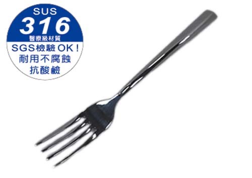 【HIYASU日安工坊】歐式316 中餐叉, , large