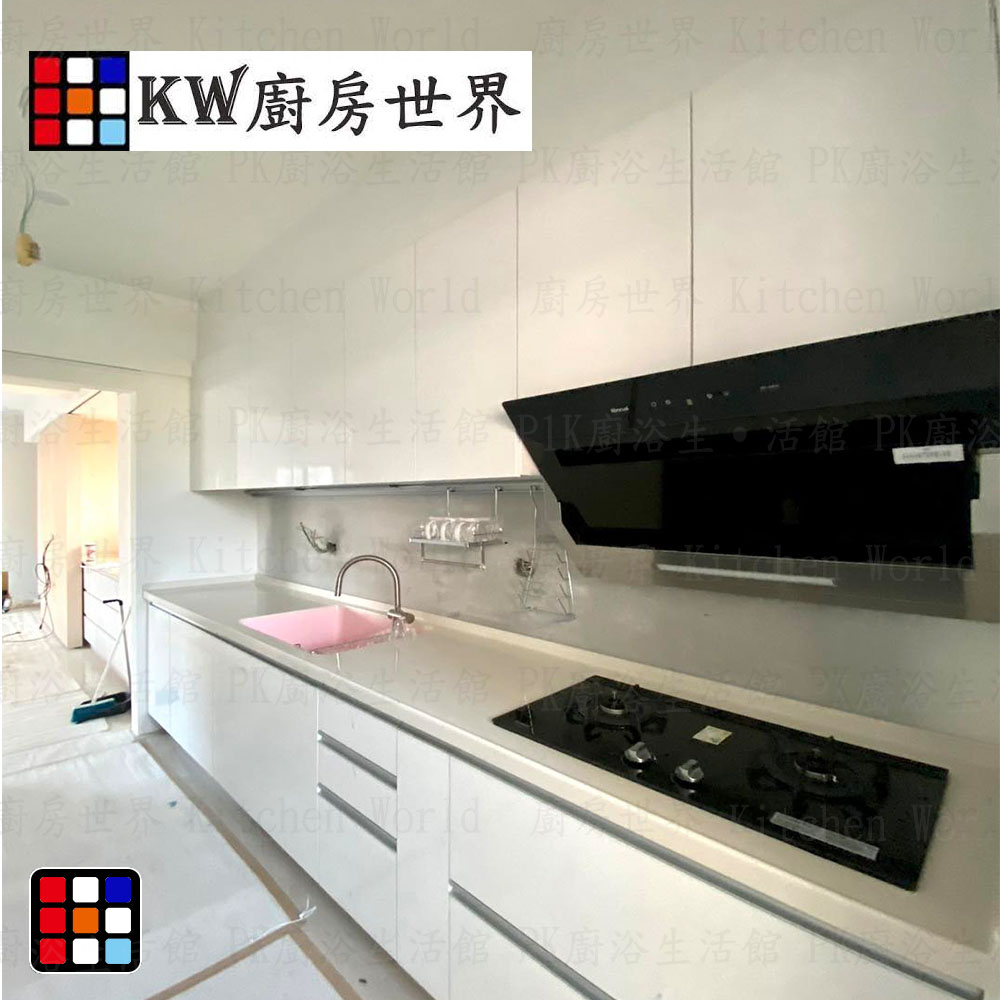 【KW廚房世界】系統廚具 廚房設計 客製化 廚櫃 流理台 工廠直營  林內牌 瓦斯爐 林內排油機, , large