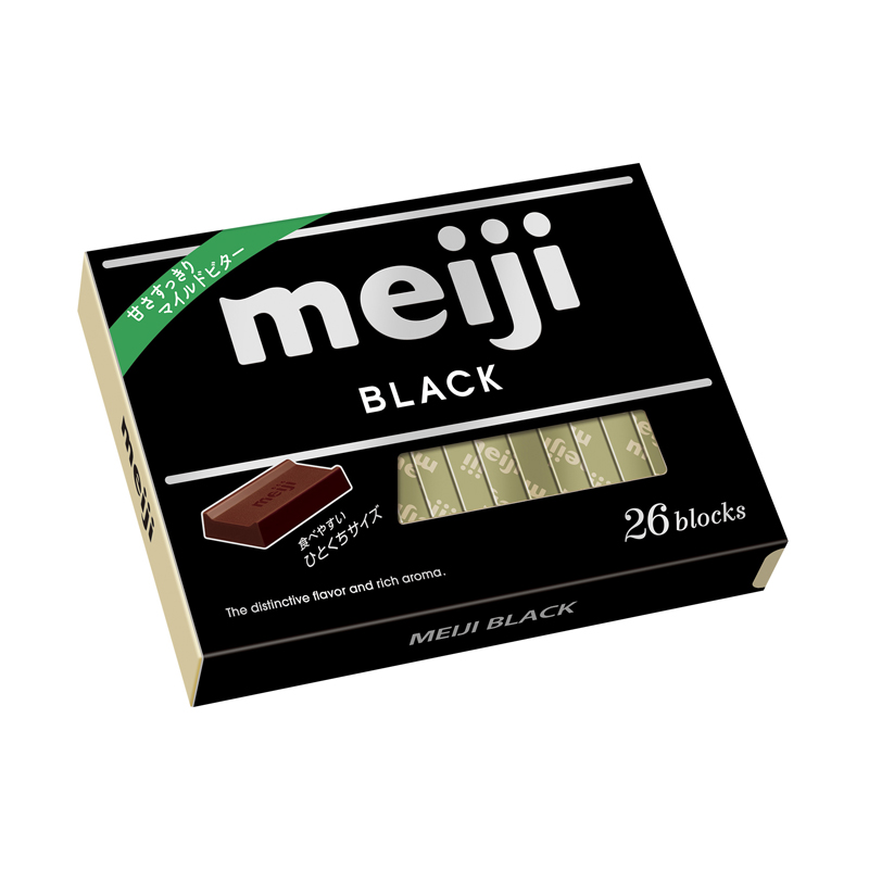 明治黑可可製品26枚盒裝120g, , large