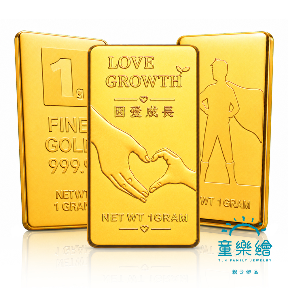 【童樂繪金飾】黃金9999純金 多選 1克 1g金磚/金條 幸運星LuckyStar, , large