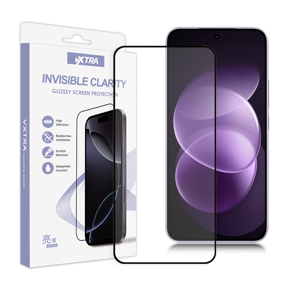 VXTRA 全膠貼合 紅米Redmi Note 17 Pro/17 Pro Max 滿版疏水疏油9H鋼化頂級玻璃貼 保護貼(黑), , large